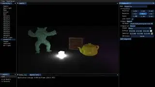 my c++/opengl game engine - 2nd week