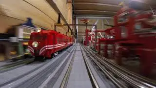 NZR RM class (Fiat Twinset) on Dr K's Classic Bricks Lego layout