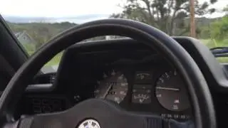 1985 BMW M635CSI Driving Experience