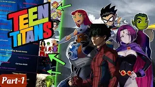 Deku: The Teen Titan // Part-1 // Izuku x Raven //Mha Texting story 