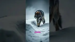 Lone Wolf&rsquo;s Blizzard Survival: How She Reunited Her Pack #wolf #survival #animals #nature #shorts