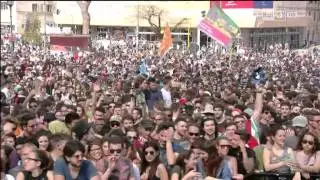 1Maggio 2014: Enrico Capuano Tammuriata Rock - Mane