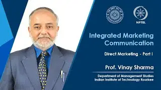 Lecture 46 : Direct Marketing &ndash; Part I