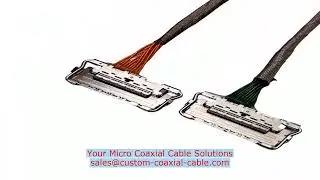 Custom-Configured Micro Coaxial Ar Vr Headset Micro-Coax Usa Distributor 120 Pin Micro Coaxial Cable