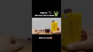 Demo of Forever Aloe Vera Gel II FLP  II Forever living Products II Tushar Chaudhary