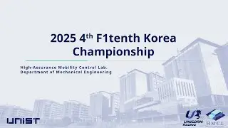 2025 4th F1tenth Korea Championship (ICCAS, Incheon) - Sketch Video