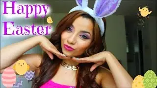 Easter Inspired Makeup Look | Collab w/ The U in Beauty | +Plus HUGE SURPRISE!!!! | LIVMakeup