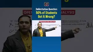 Delimitation Process in India | Drishti IAS English | #shorts #Delimitation #Polity