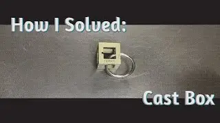 How I Solved The Cast Box?