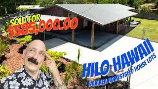 Sold in Waiaka Homestead House Lots, Hilo Hawaii, 2br 2ba, 992 sqft, $585,000