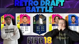 RETRO DRAFT BATTLE IN FIFA 18 GEGEN Nadel Zockt