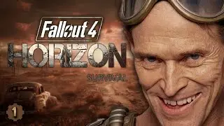 Тяжело, больно, но нраица.  ⚔️ Fallout 4 HORIZON SURVIVAL #1