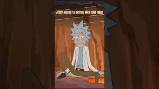 Rick heard it all. Jerry plans to betray him! #shorts #shortsfeed