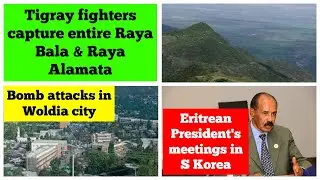 Tigray fighters capture entire Raya Bala & Raya Alamata | Eritrean President | Bomb attack in Woldia
