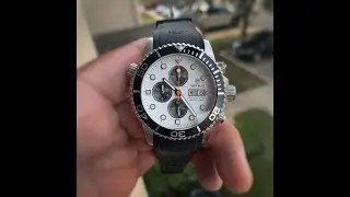 Unboxing - Deep Blue 1000 Diver Chronograph Panda