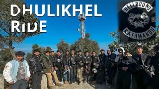 Dhulikhel Ride  - @Hellbound MC Group! #royalenfield #royalenfieldclassic350 - Deadly Combo