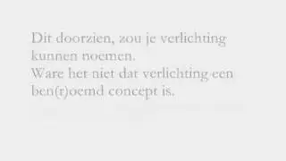 Een waarheid over spirituele verlichting.