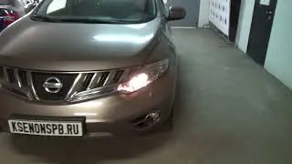 NISSAN MURANO Z51 + Bi-led + OSRAM Led fog101 + HPL Backfire