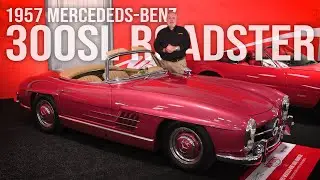 Обзор родстера Mercedes-Benz 300SL 1957 года Стива Матчетта // Mecum Monterey 2023