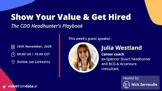 Show Your Value & Get Hired: The CDO Headhunter's Playbook