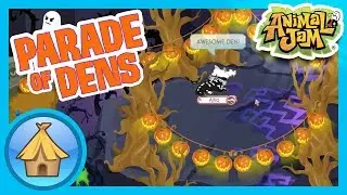 Epic Night of the Phantoms Dens! | Animal Jam - Parade of Dens