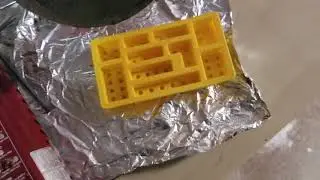 Metal Casting : Lego blocks (Bismuth)