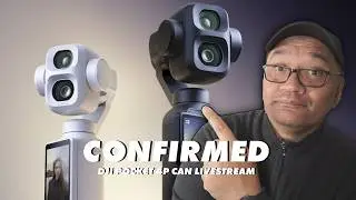 The DJi Pocket 4P supports Live Streaming! And More CONFIRMED
