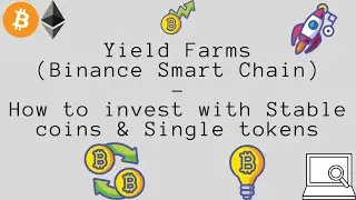 BSC Yield Farms & Optimizers - How to invest with Stable coins & Single tokens