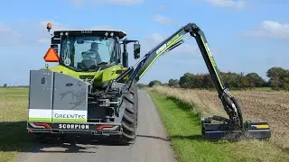 Efficient Landscape Maintenance With Boom Mowers | GreenTec Scorpion 630 PLUS