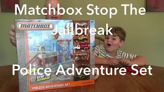 Matchbox Police Adventure Set / Building with Kason and Dad