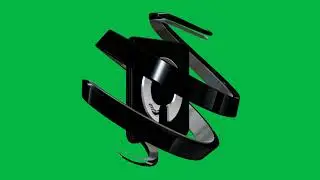 FREE Green Screen Video - Github Icon Rotation in Original Style