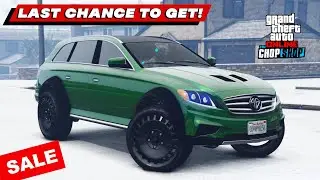 Streiter LAST CHANCE TO GET! Special Customization & Review | GTA 5 Online | SALE | Mercedes Benz