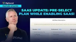 SaaS Update: Pre-Select Plan While Enabling SaaS!