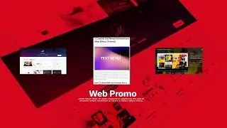Website Promo After Effects Templates