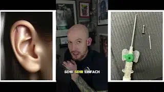 Migr&auml;nepiercing, Allergiepiercing & Shen Menpiercing im Tempel M&uuml;nchen Piercing Studio - Teil 1