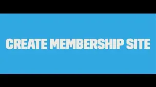 Create a WordPress Membership Site