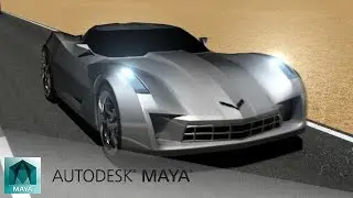 Maya Chevrolet Corvette Stingray Concept (WIP)