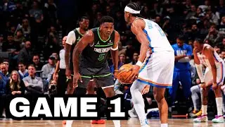 SGA IS A MERMAID!! THUNDER VS TIMBERWOLVES GAME 1
