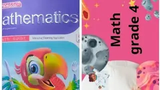 lesson 6 unit six Math grade4 Elmoasser Book first term 2025