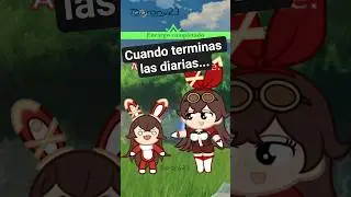 Cuando terminas las diarias... - #genshinimpact | @tabrony23