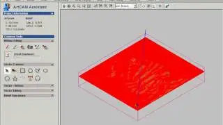 Design and Save G code by Artcam for CNC router