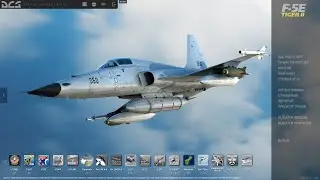 DCS-World. Enigmas Cold War. F- 5E in action. Good kill, lag show.