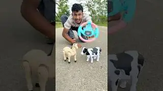 First time Rc cow and horse Unboxing