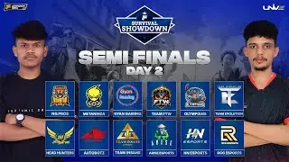DAY-2 | SEMI FINALS | FFM SURVIVAL SHOWDOWN BY UNIV | @NonstopGaming_ @GyanGaming