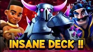 THIS PEKKA RAM RIDER DECK IS INSANE! TOP LADDER GAMEPLAY!