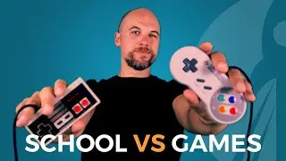 SCHOOL vs GAMES