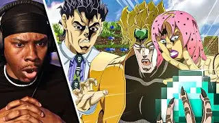 Reacting To JoJoCraft Episode 3