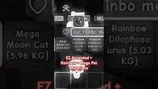 How to EASILY GET Ascended + Rainbow + Mega Pet Mutations in Grow A Garden