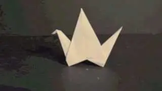 Stop Motion Origami Crane