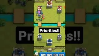 priorities. goblin army.#clashroyale  #coc  #gameplay  #gaming  #livestream  #live #short   #shorts